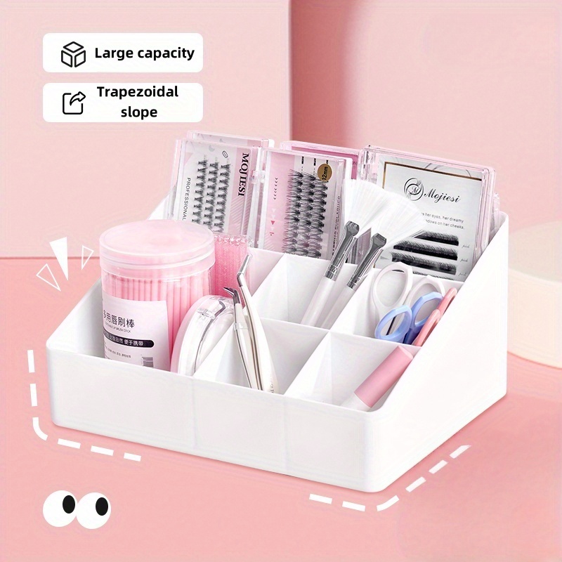 Beauty Makeup Box Set - 전문 아크릴 속눈썹 연장 정리함, 속눈썹