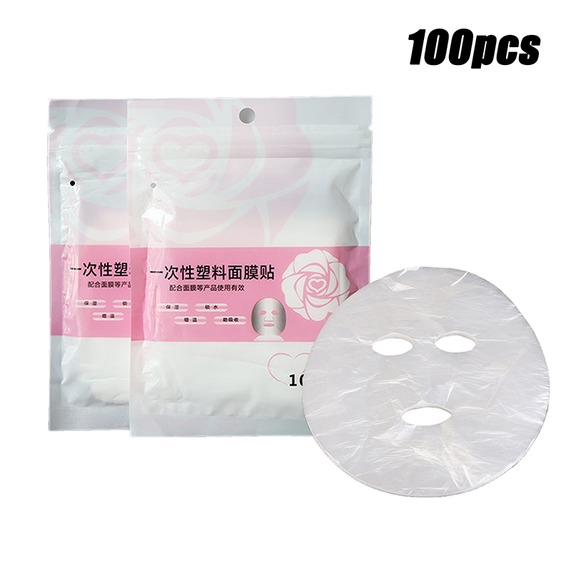 Sheet Face Mask Pack - 천연 일회용 플라스틱 필름 스킨 케어