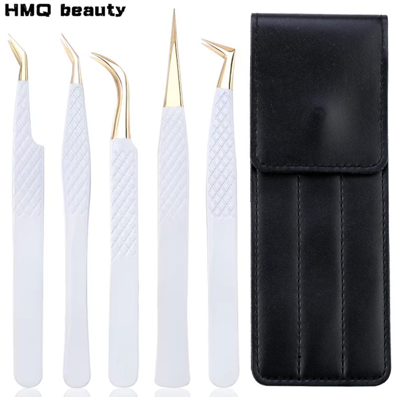 Beauty Makeup Tools Set - 스테인레스 스틸 핀셋 세트 속눈썹 연장