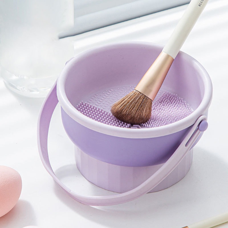 Beauty Makeup Tools Set - 실리콘 메이크업 브러쉬 세척볼, 뷰티 에그