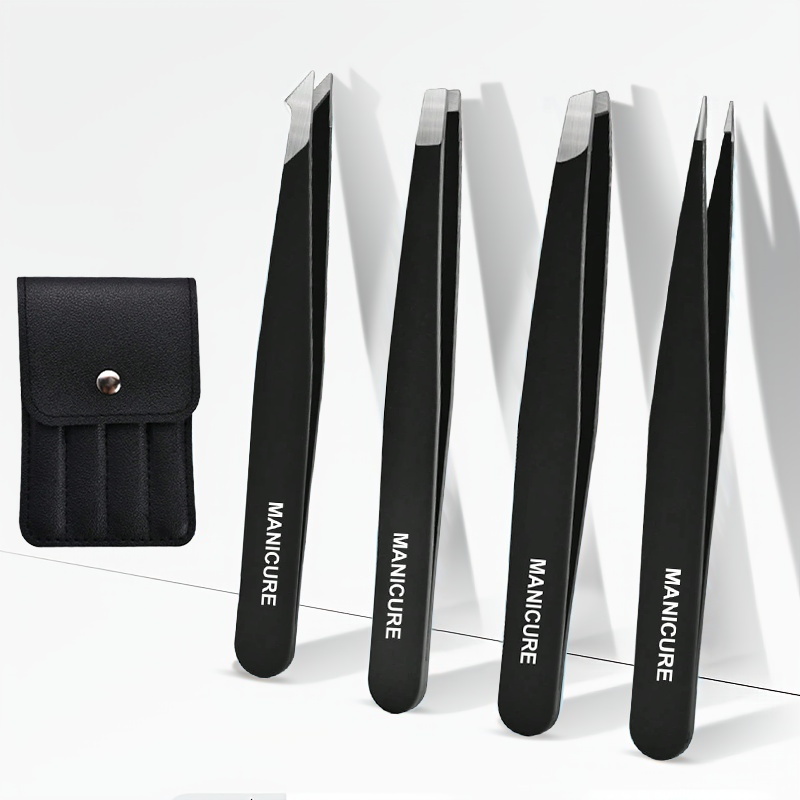 Beauty Makeup Tools Set - 1/4pcs 스테인레스 스틸 눈썹 트리밍 클립