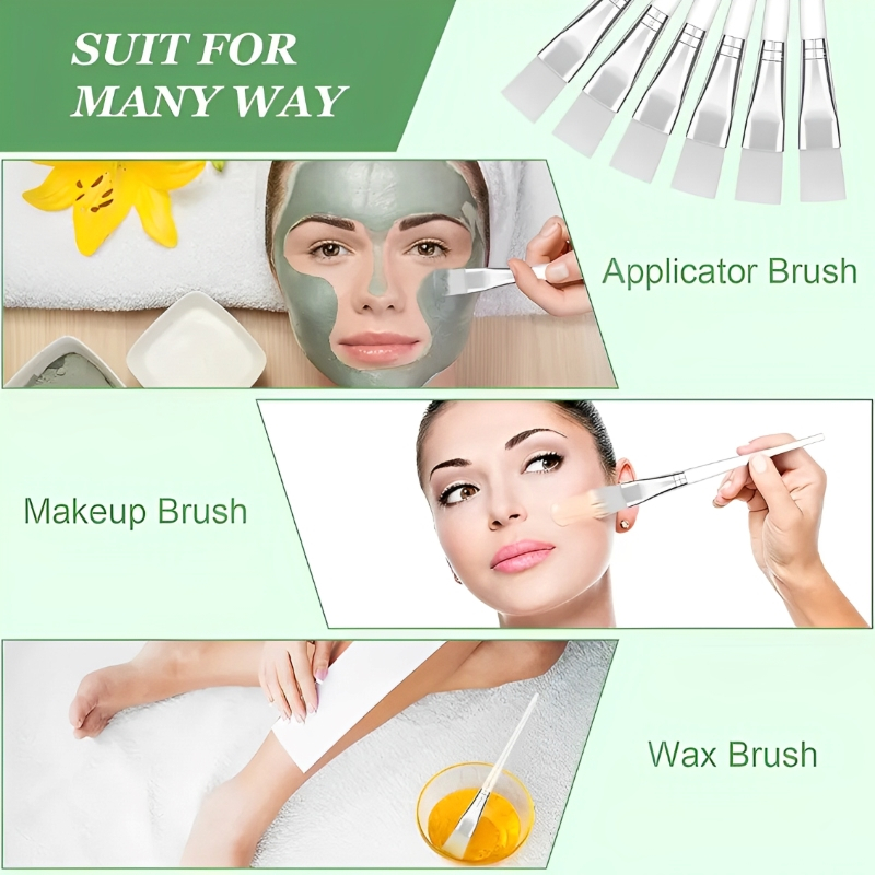 12 개/대 페이셜 마스크 브러쉬 부드러운 강모 투명  - Beauty Makeup Tools Set 리뷰 및 가격