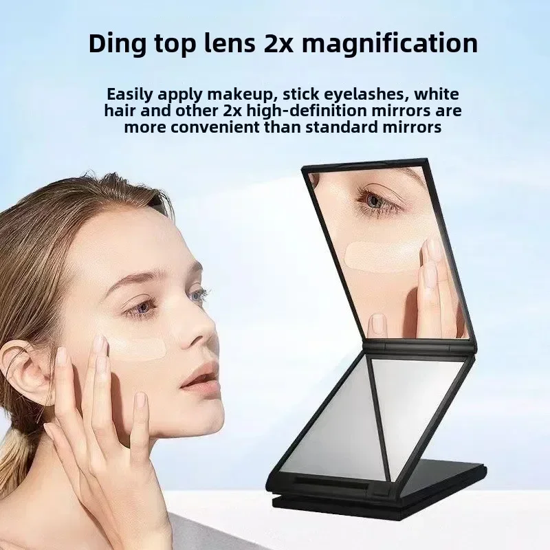 멀티 앵글 접이식 4패널 메이크업 거울, 휴대용 HD  - Beauty Makeup Hd 리뷰 및 가격