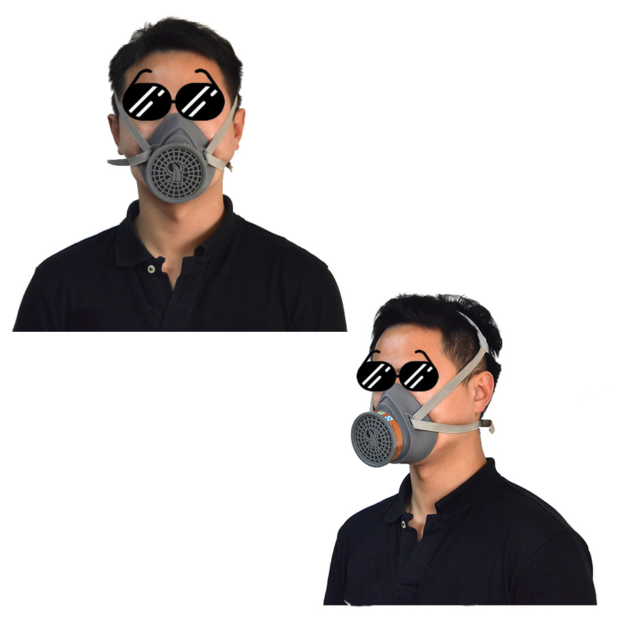 새로운 가스 먼지 마스크 화학 가스 호흡기 얼굴 마스크 - Sheet Face Mask Pack 리뷰 및 가격