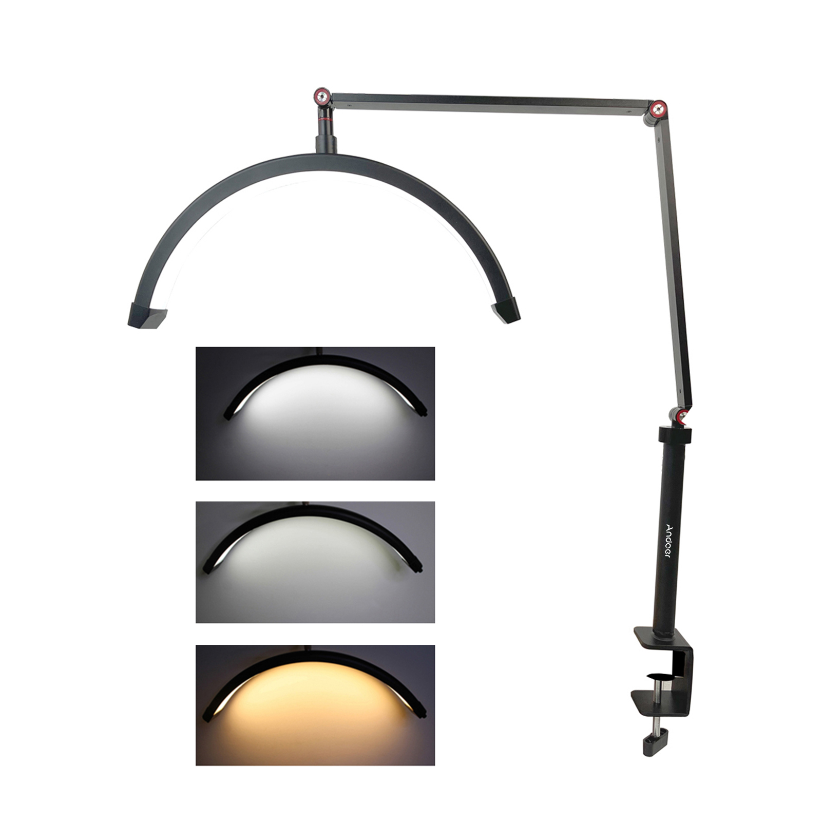 Andoer HD-M3X LED 비디오 라이트 반달 모 - Beauty Makeup Hd 리뷰 및 가격