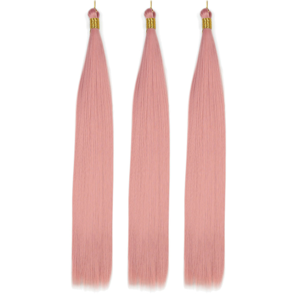28인치 450g 스트레이트 벌크 헤어 합성 크로셰 브 - Pure Beauty Hair & Makeup 리뷰 및 가격