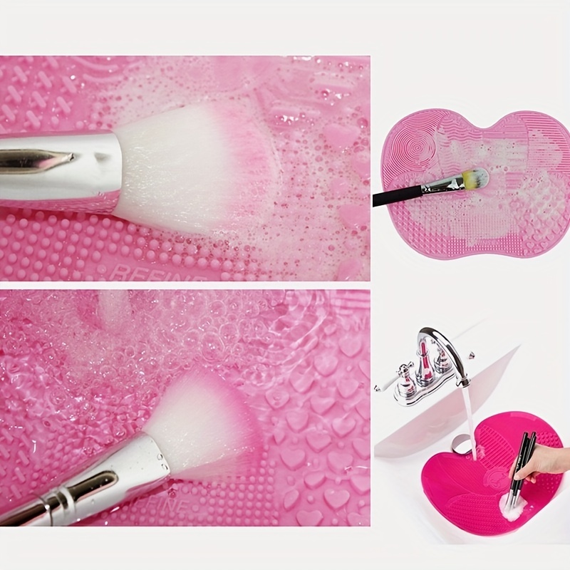 효과적인 화장품 도구 청소를 위한 흡입 컵이 있는 1P - Beauty Makeup Vanity 리뷰 및 가격