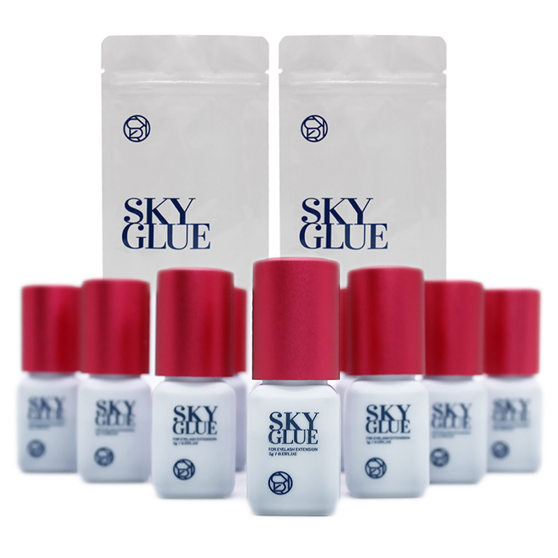 속눈썹 연장을위한 10 병 SKY 접착제 한국 5ml  - Beauty Makeup Shop 리뷰 및 가격