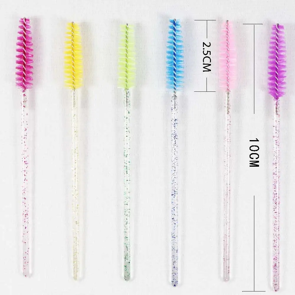 100pcs 일회용 속눈썹 브러쉬 Spoolies 마이 - Beauty Makeup Vanity 리뷰 및 가격
