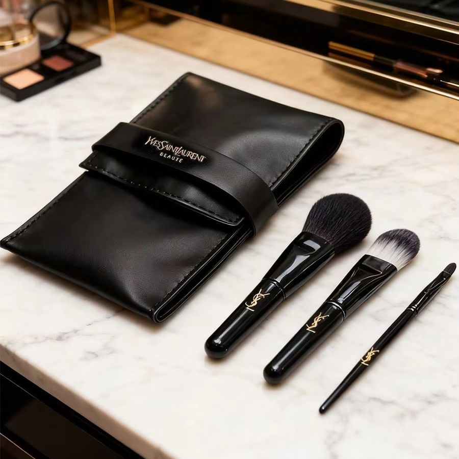 YSL 휴대용 메이크업 브러쉬 세트 블러쉬 브러쉬 화장 - Ysl Beauty Makeup 리뷰 및 가격