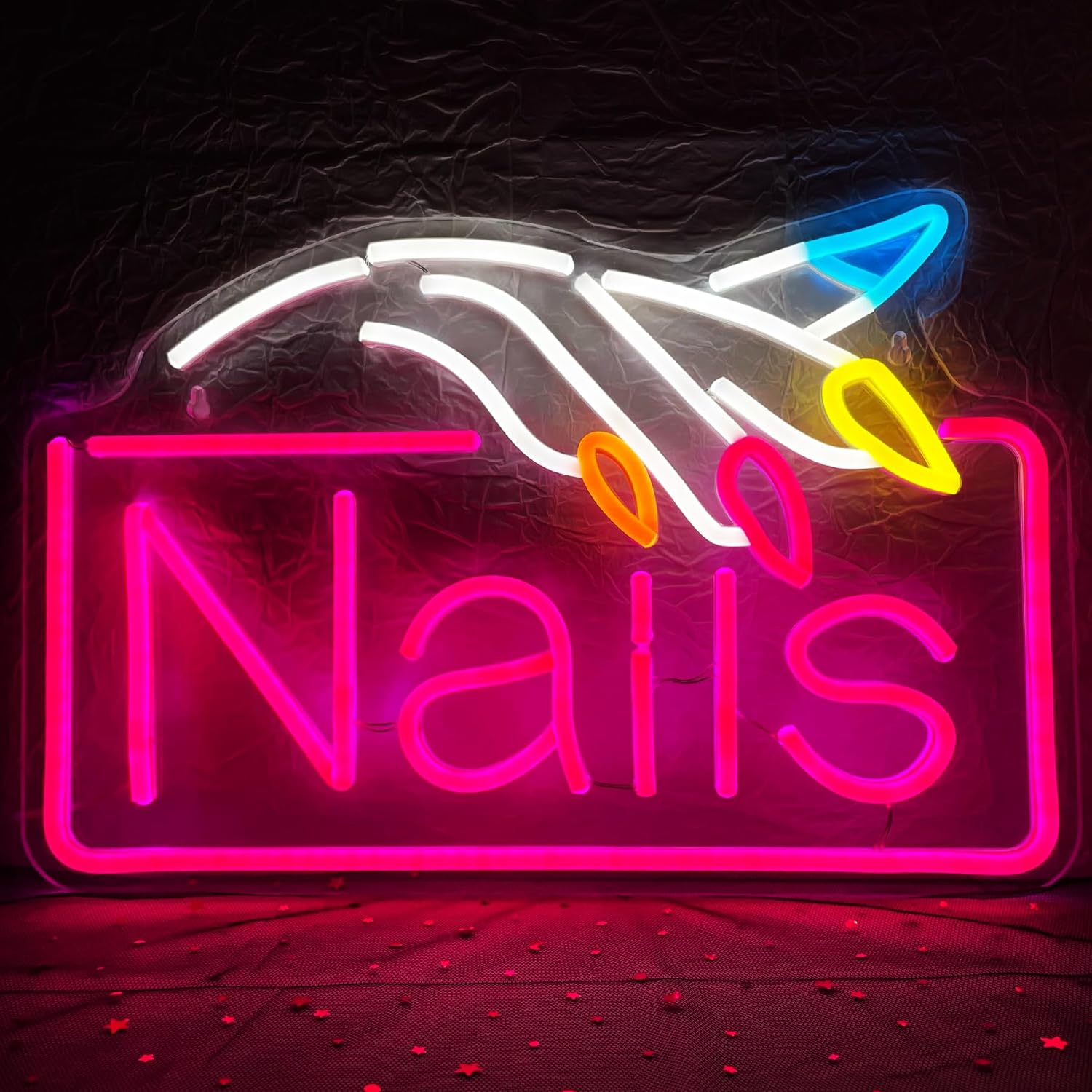 네일 네온사인 사업장 벽 조명 USB LED 조명 뷰티 - Beauty Makeup Stores 리뷰 및 가격