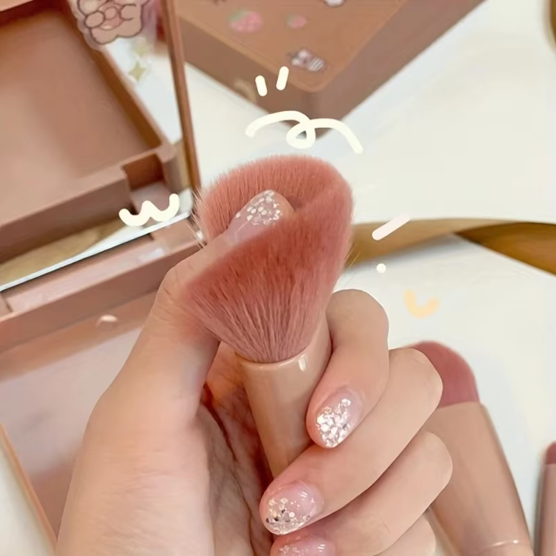 5개 미니 휴대용 메이크업 브러쉬 세트(거울 포함) 접 - Beauty Makeup Tools Set 리뷰 및 가격