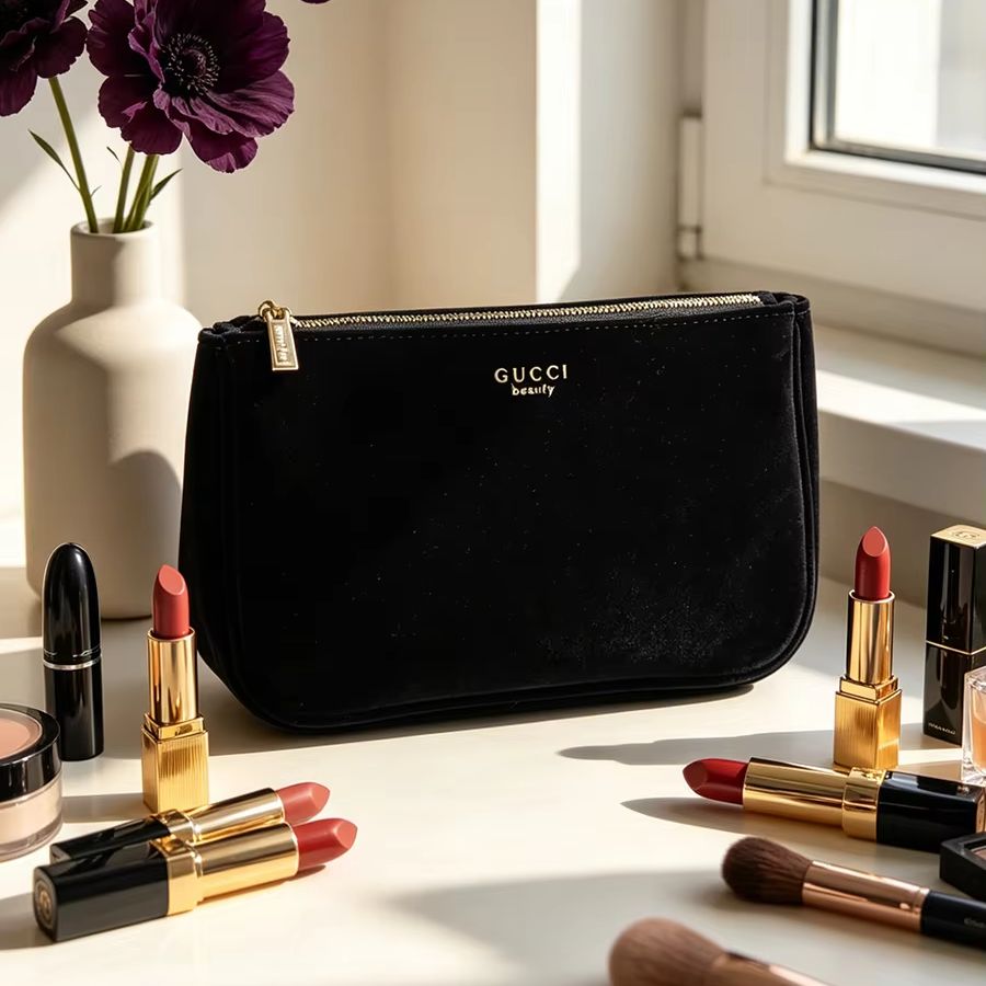 구찌 구찌의 가방 빈티지 지퍼 클러치 보관 가방 여성  - Ysl Beauty Makeup 리뷰 및 가격