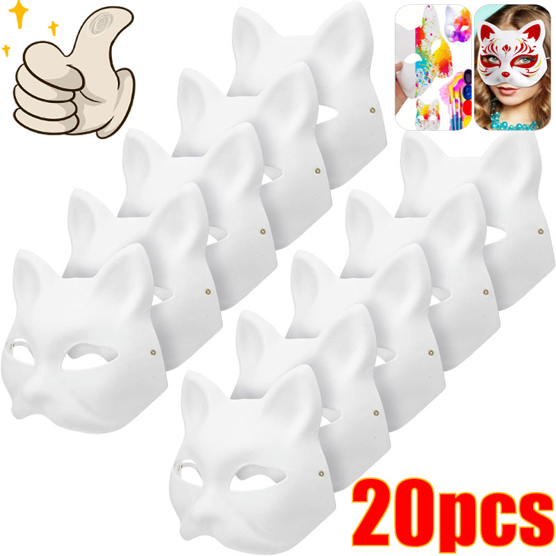 1-20pcs 일본 마스크 종이 빈 마스크 할로윈 코스 - Sheet Face Mask Pack 리뷰 및 가격