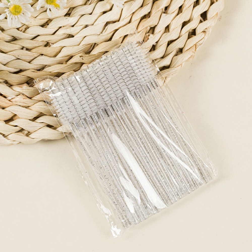 50-100PCS 크리스탈 속눈썹 브러쉬 빗 전문 속눈 - Beauty Makeup Vanity 리뷰 및 가격