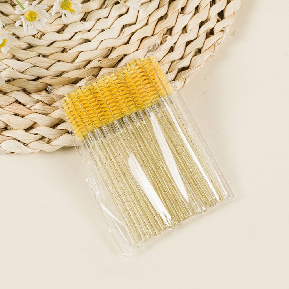 50-100PCS 크리스탈 속눈썹 브러쉬 빗 전문 속눈 - Beauty Makeup Vanity 리뷰 및 가격